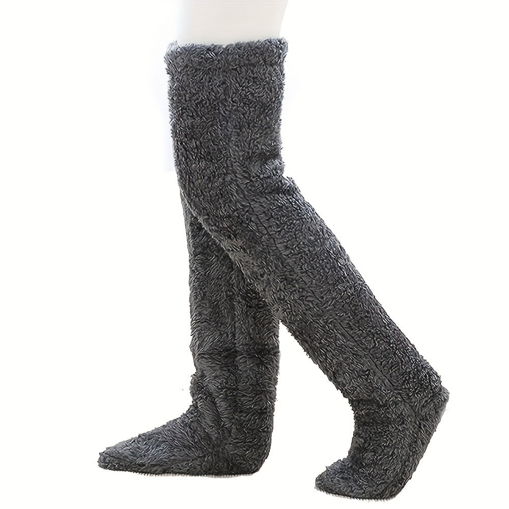 Plush Tall Lounge Socks