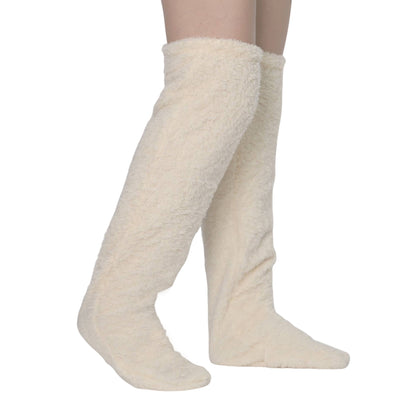 Plush Over-Knee Lounge Socks